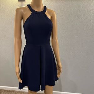 Navy blue dress